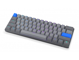 Endorfy механична клавиатура Thock Wireless V2 Compact, PBT, Endorfy Yellow, US Layout