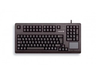 Компактна жична клавиатура CHERRY G80-11900 с Trackball, черна