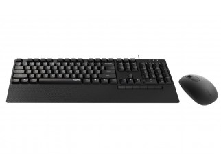Комплект клавиатура и мишка RAPOO NX2000, Черен