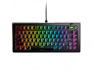 Геймърска механична клавиатура Glorious GMMK 3 Pro 75% Black - Fox Linear Switches