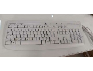 Клавиатура LOGITECH WHITE INTERNET 350 CZECH LAYOUT