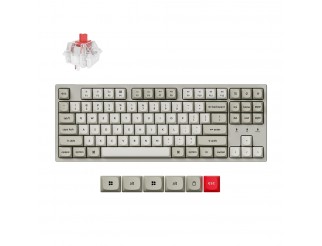Геймърска Механична клавиатура Keychron C1 Pro 8K QMK - Super Red Switch