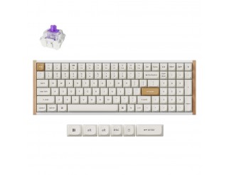 Геймърска механична клавиатура Keychron K4 HE Special Edition White - Wireless, Full Size