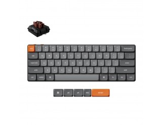 Геймърска Механична клавиатура Keychron K9 Max QMK HS 60% Keychron Milk POM Switch Brown RGB