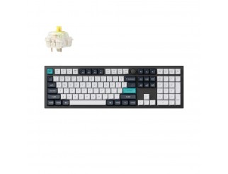 Безжична механичка клавиатура Keychron Q6 MAX Gateron Jupiter Banana Switch - Carbon Black