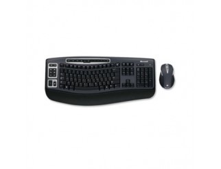 Комплект мишка и клавиатура MICROSOFT Wireless Laser Desktop 5000 USB, Schweizer