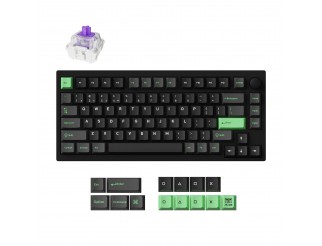 Безжична Механична клавиатура Lemokey P1 HE QMK 75% Black - HE Magnetic Switch