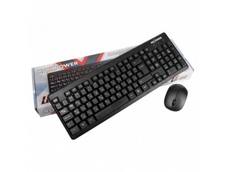 Комплект ROXPOWER LK-4010, безжични мишка и клавиатура
