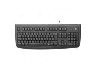 Logitech Deluxe 250 keyboard PS/2, EN+BG Black , черни БДС
