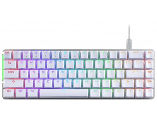 Геймърска Механична Клавиатура ASUS ROG Falchion Ace - Бяла