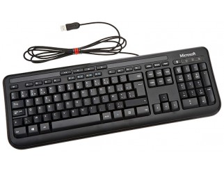 Клавиатура Microsoft Wired 600 USB, BG, черна