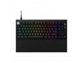 Геймърска механична клавиатура Logitech G Pro X2 RAPID TKL, Magnetic Analog Linear Switch - Черен