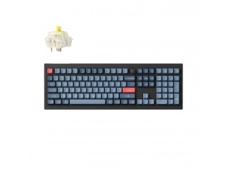 Механична клавиатура Keychron V6 MAX QMK Carbon Black - Wireless, Full-Size