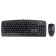 Комплект клавиатура и мишка A4TECH KB-72620, Жичен, Черен