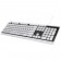 Водоустойчива клавиатура HAMA Covo, черен/бяла, USB