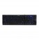 Клавиатура A4tech KD-600L, USB, LED синя подсветка Черна