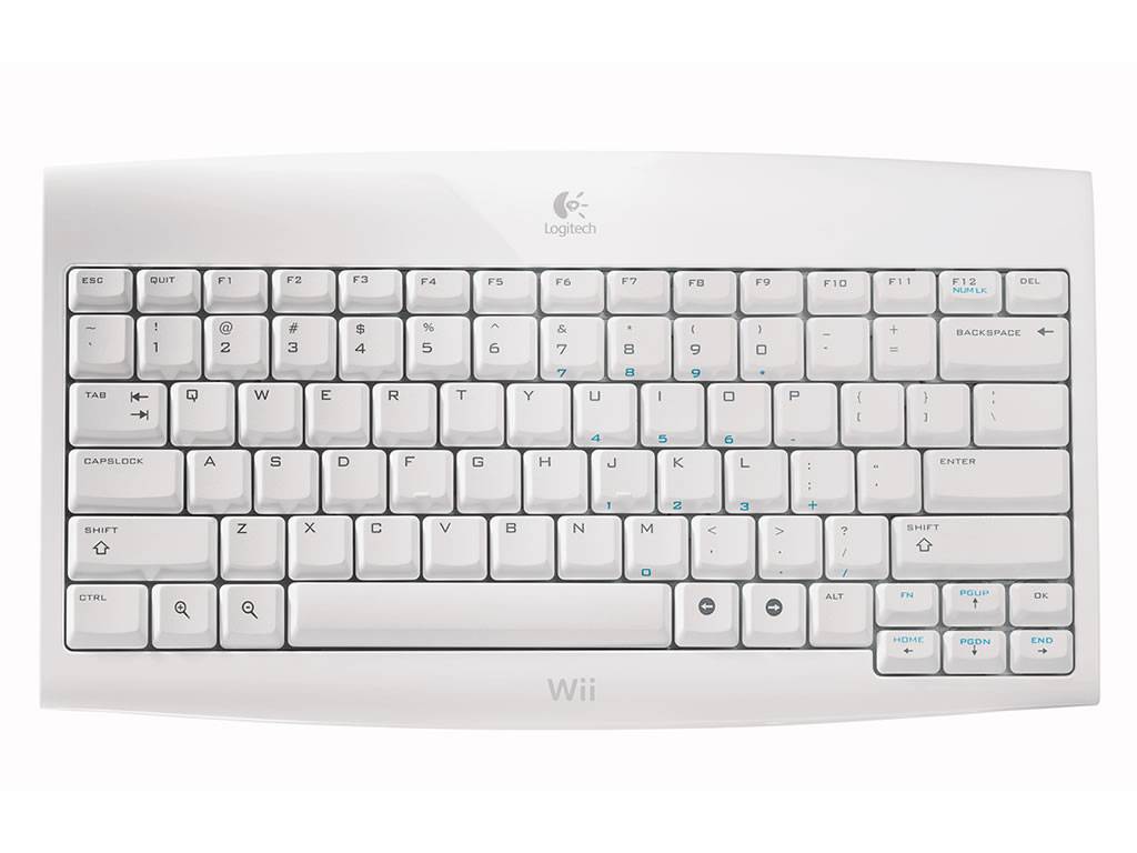 Клавиатура Logitech Cordless Keyboard for Wii